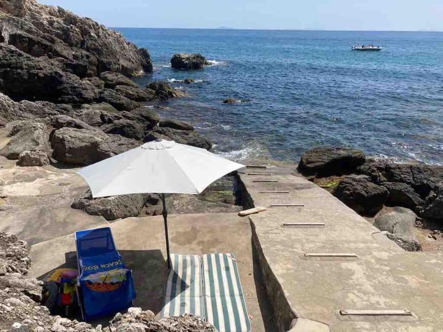 Casa Al Mare Con Spiaggia Privata Condominiale سان فيليس سيرسيو المظهر الخارجي الصورة