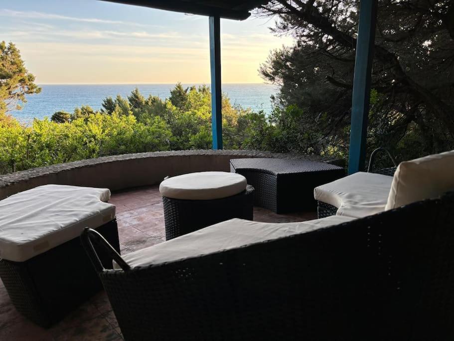 Casa Al Mare Con Spiaggia Privata Condominiale سان فيليس سيرسيو المظهر الخارجي الصورة