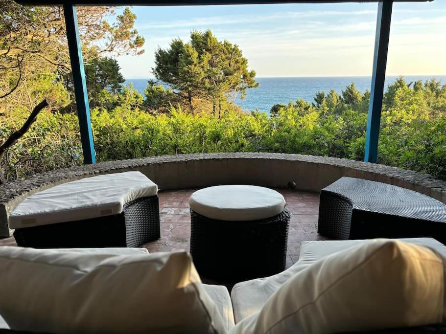 Casa Al Mare Con Spiaggia Privata Condominiale سان فيليس سيرسيو المظهر الخارجي الصورة