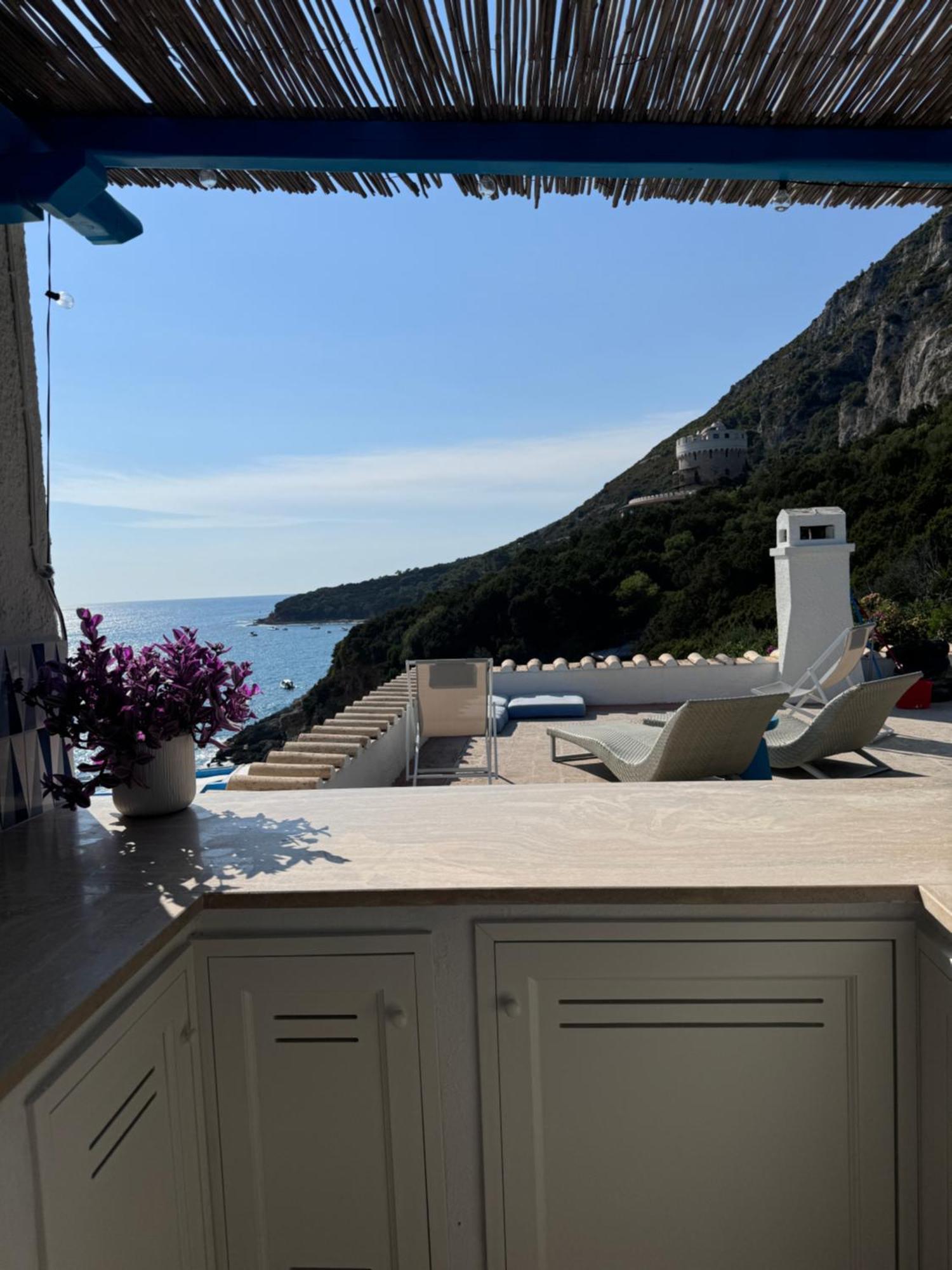 Casa Al Mare Con Spiaggia Privata Condominiale سان فيليس سيرسيو الغرفة الصورة