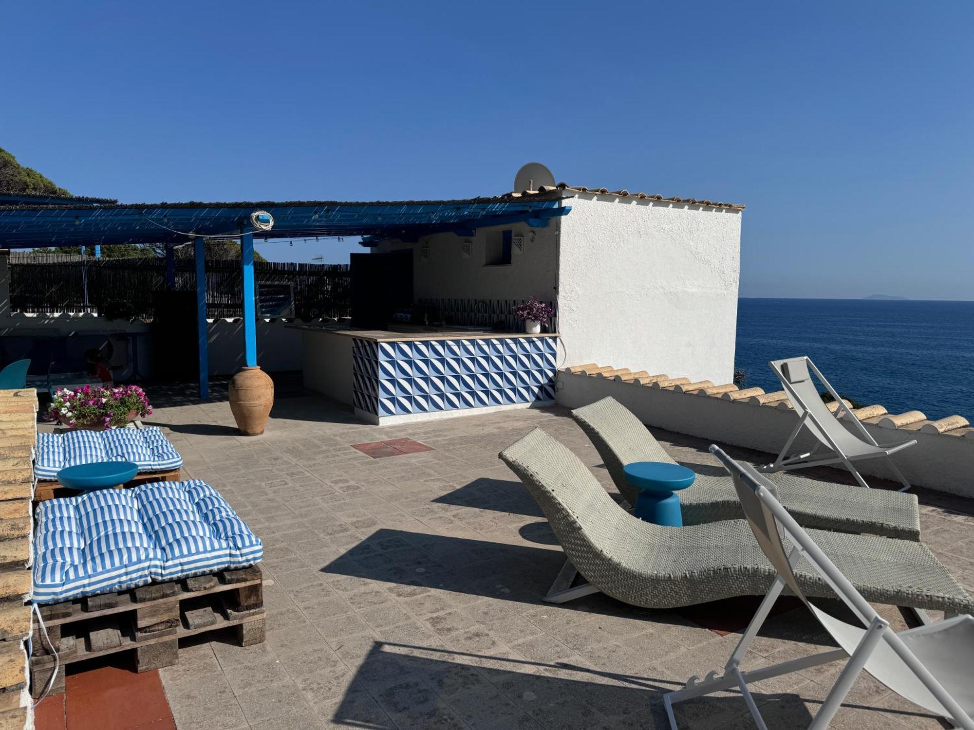 Casa Al Mare Con Spiaggia Privata Condominiale سان فيليس سيرسيو الغرفة الصورة